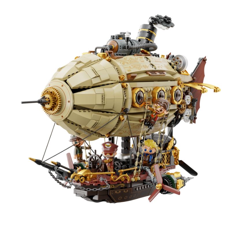 Steampunk Luftschiff Zepelin