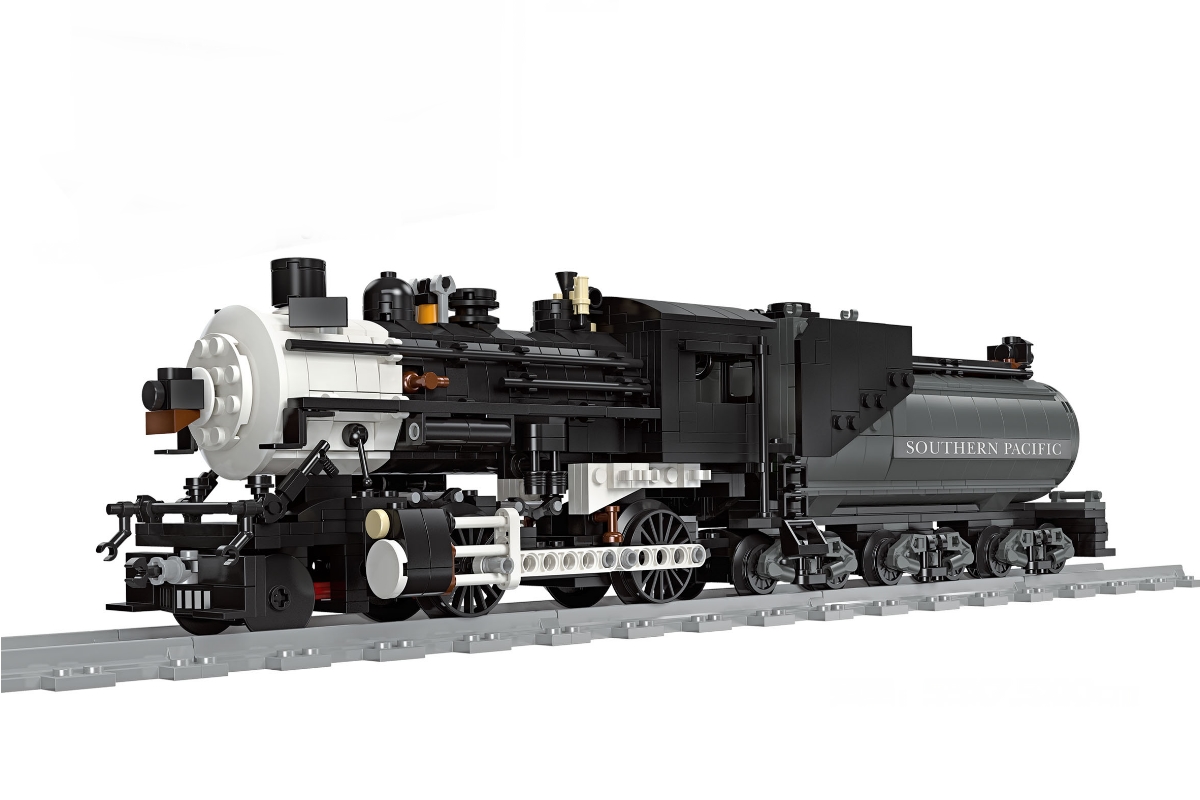 Klemmbaustein Dampflokomotive Southern Pacific CN5700