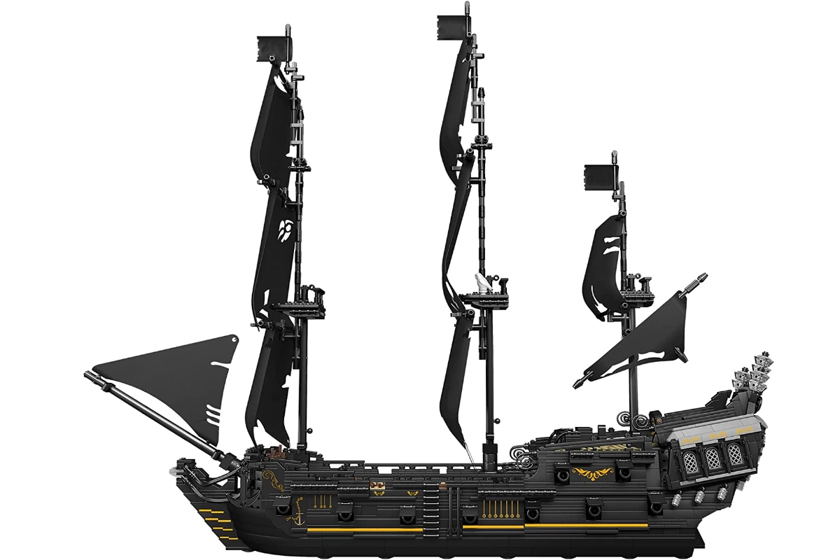 Piratenschiff  "The black pearl"