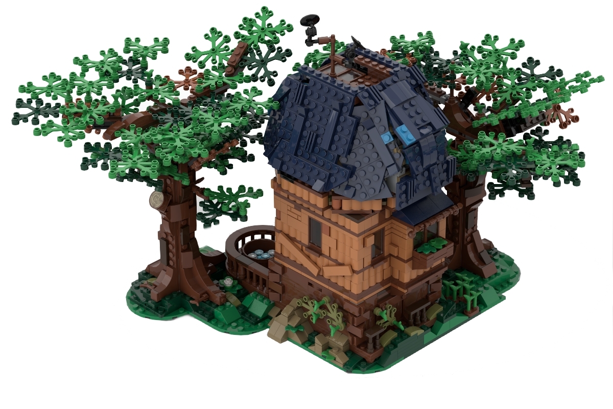 MOC Forest Observatory von Gr33tje13 aus gobricks Steinen