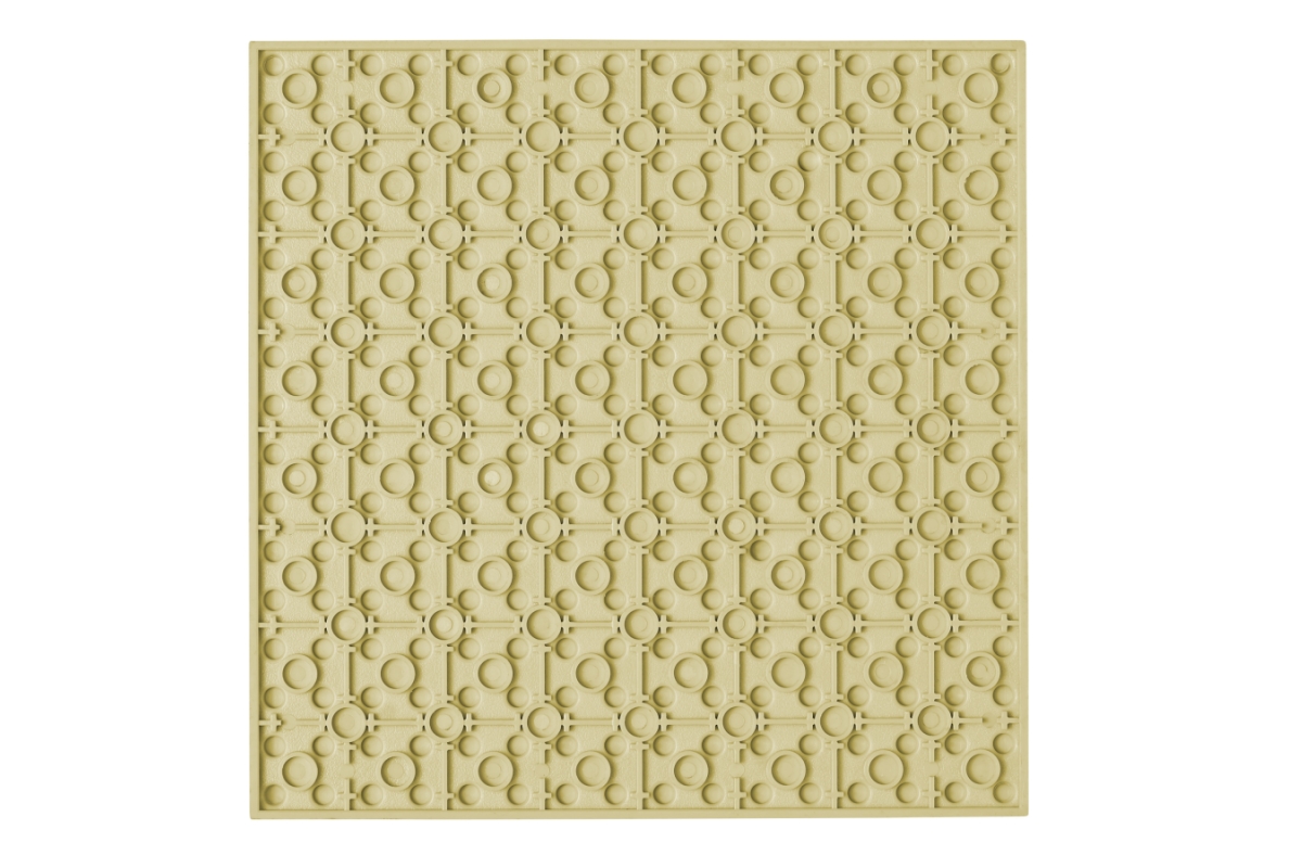 Grundplatte 16 x 16 Noppen unterbaubar (sand)