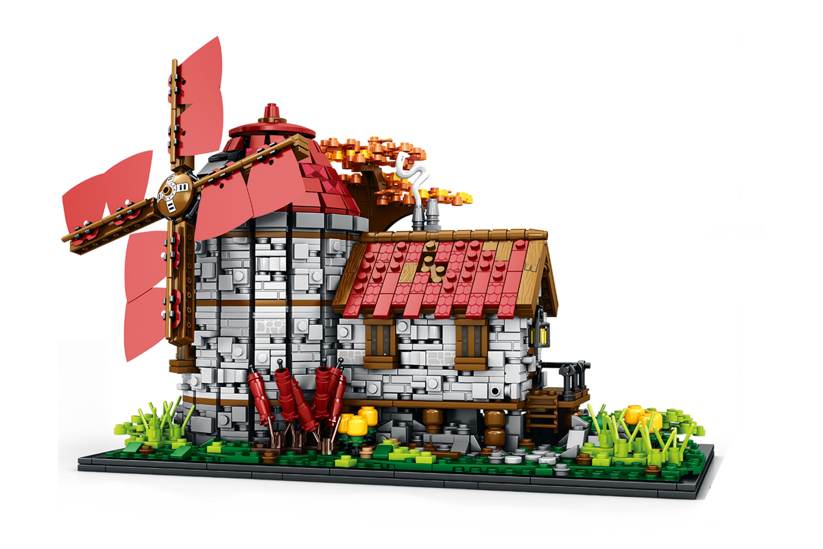 Mittelalterliche Windmühle von Kevin Peeters