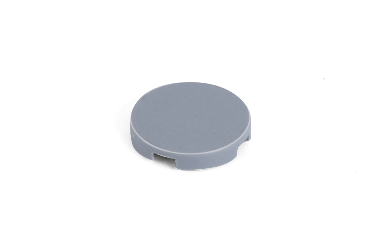 100 Stück Fliesen 2 x 2 round  tile dark bluish grey