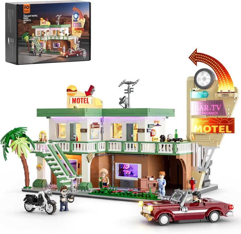 City Motel mit LED Beleuchtung