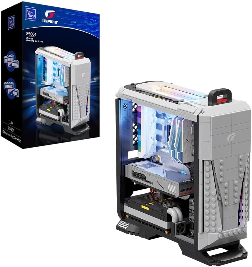 Gaming Desktop aus Klemmbausteinen
