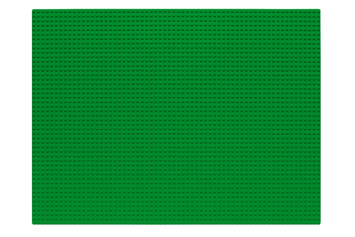Grundplatte 48 x 64 Noppen (grün)