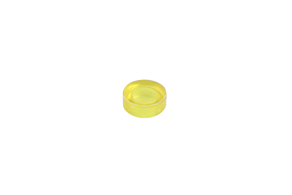 200 Stück Fliesen 1 x 1 round tile trans clear yellow