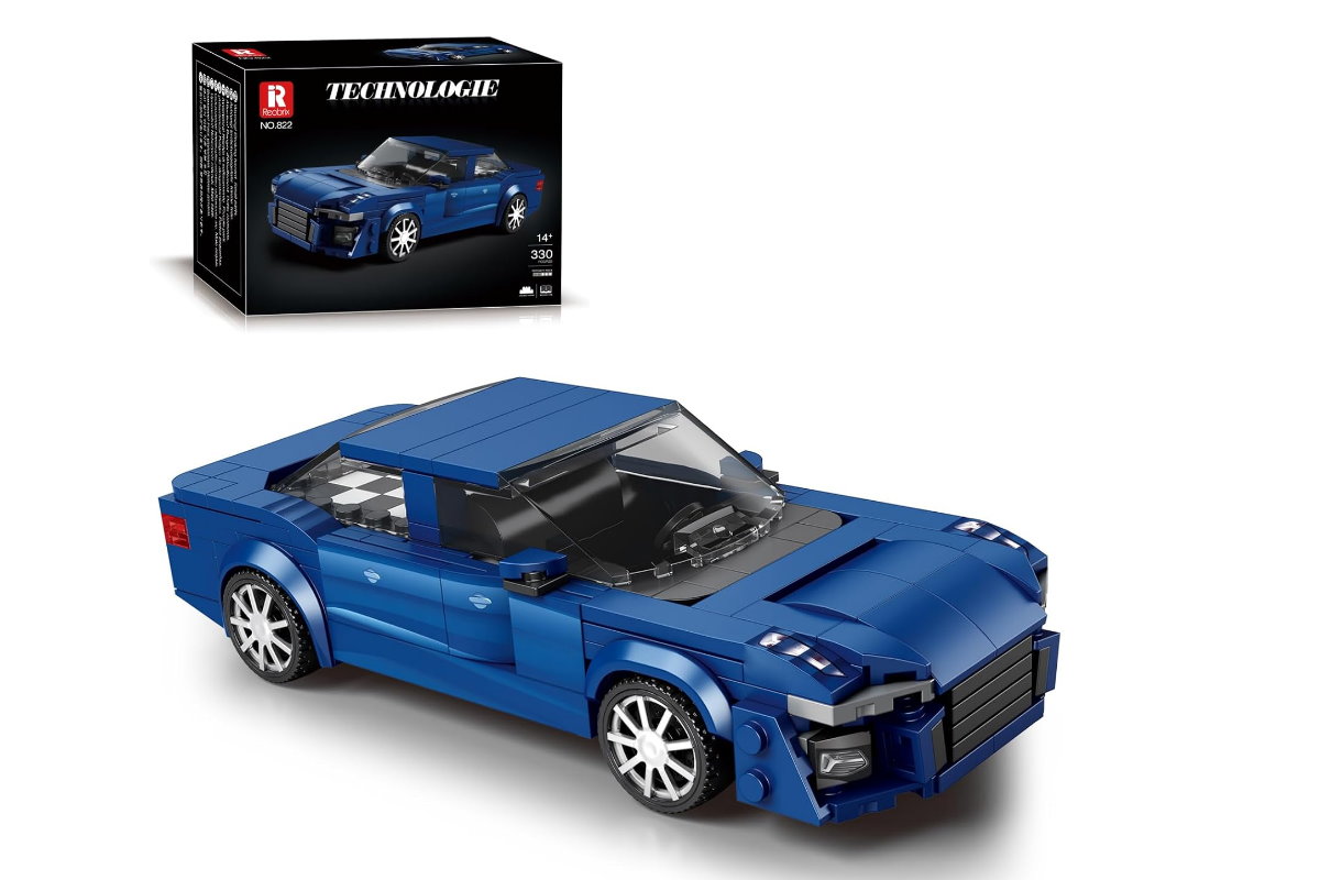 Limousine in blau