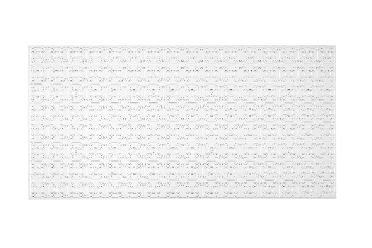 Grundplatte 16 x 32 Noppen unterbaubar (transparent weiß)