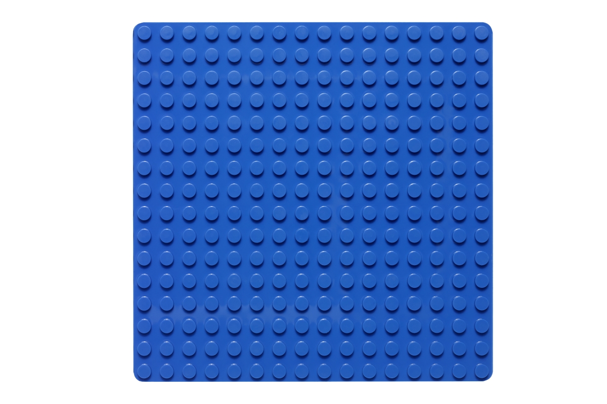 Grundplatte 16 x 16 Noppen (blau)