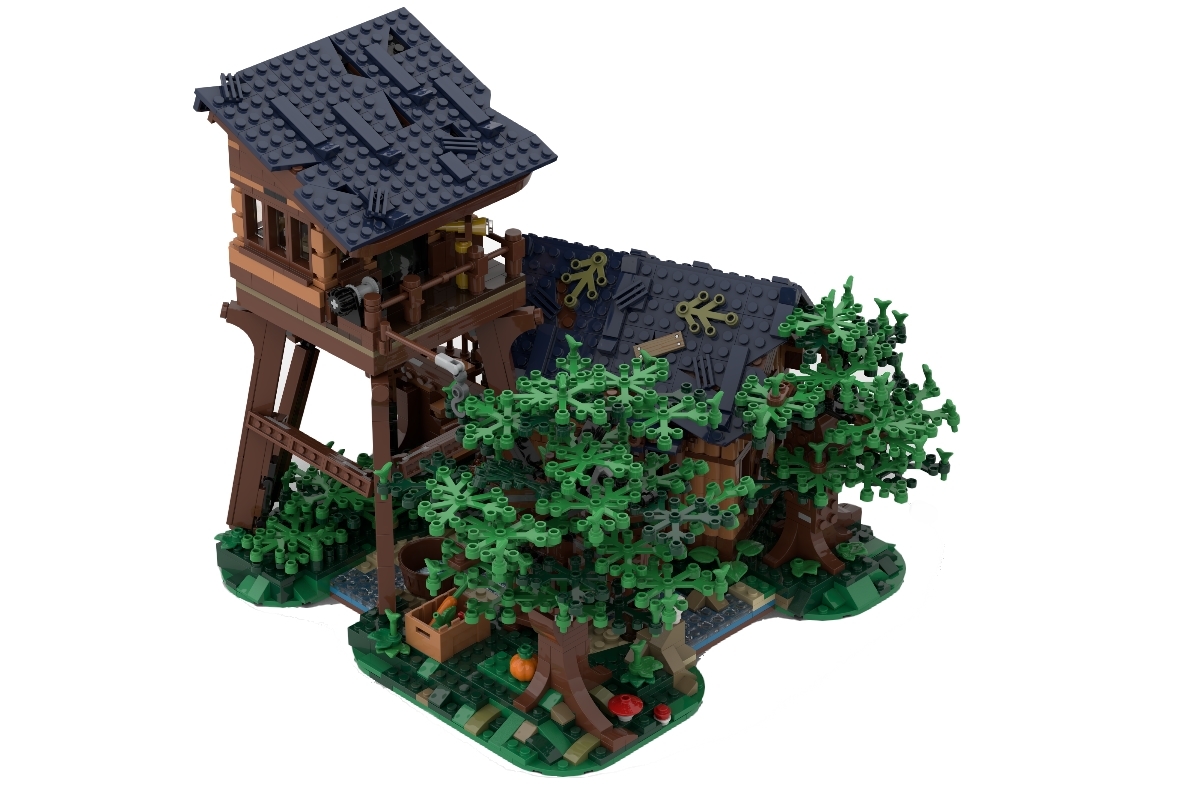 MOC Forest Lookout von Gr33tje13 aus gobricks Steinen