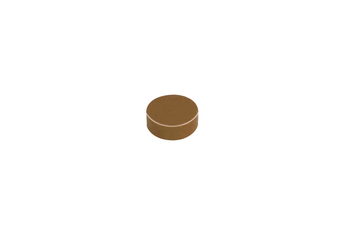 200 Stück Fliesen 1 x 1 round tile dark brown