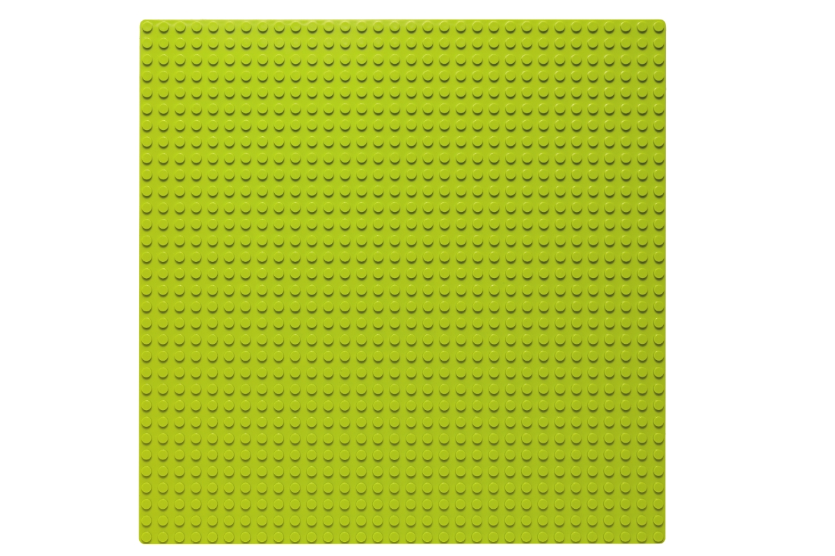 Grundplatte 32 x 32 Noppen (hellgrün)