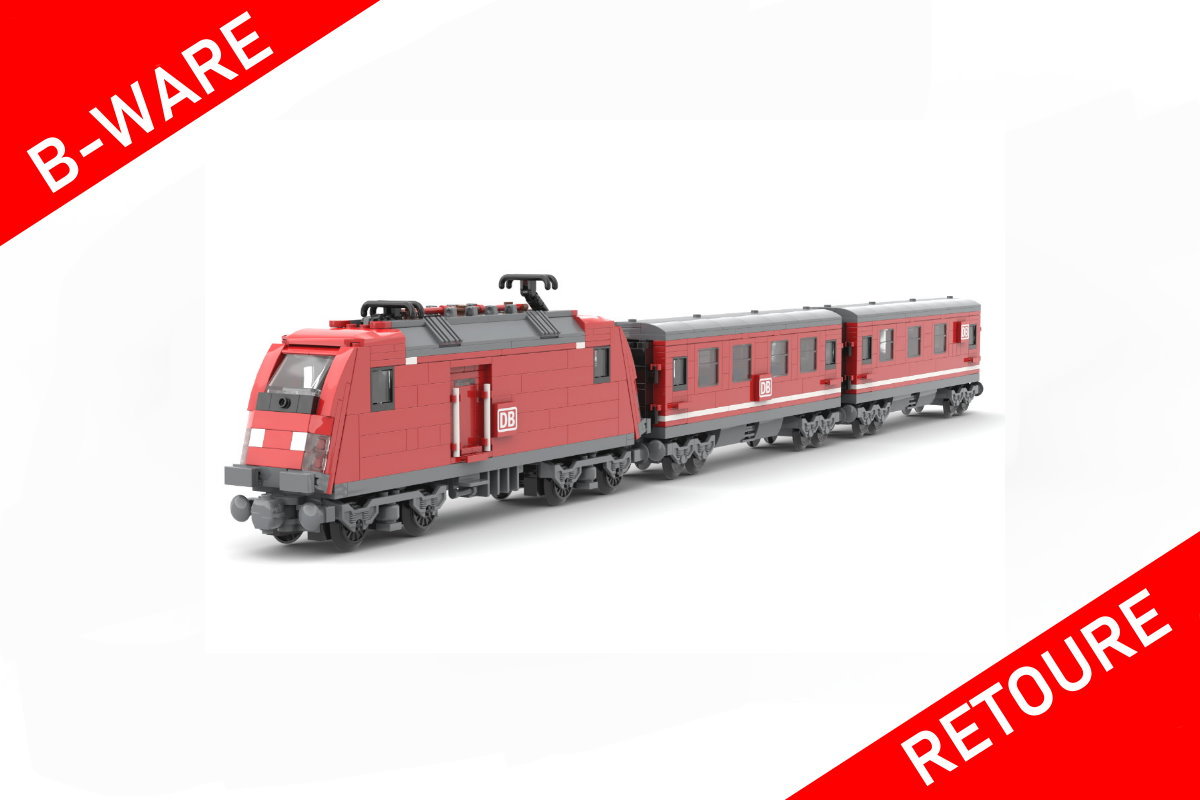 B-WARE Rote Lokomotive