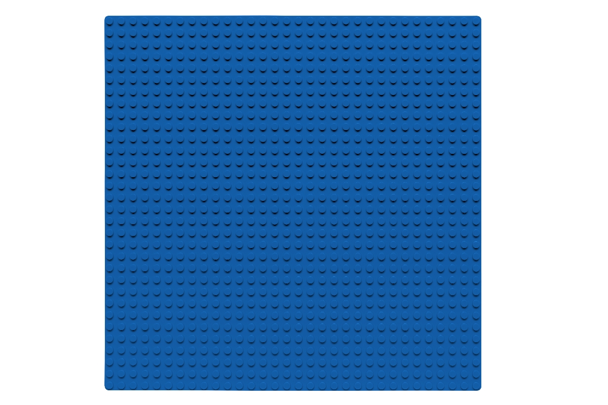 Grundplatte 32 x 32 Noppen (blau)