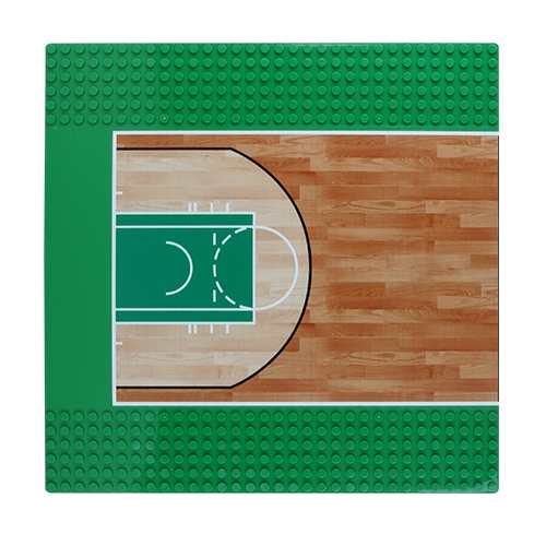 Platte Outdoor Basketball Court Hälfte 32 x 32 Noppen