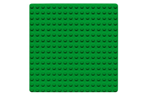 Grundplatte 16 x 16 Noppen (grün)