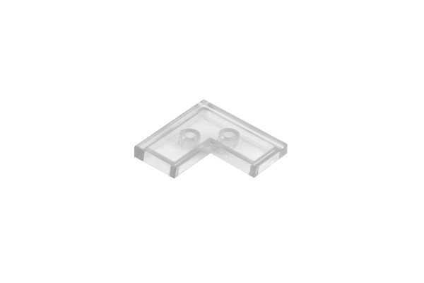 100 Stück Fliesen 2 x 2 corner tile trans clear white