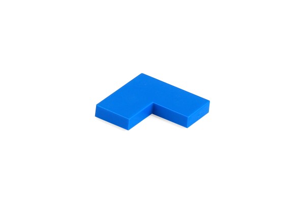 100 Stück Fliesen 2 x 2 corner tile blau